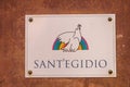 Community of Sant`Egidio sign